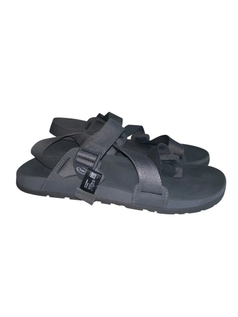 Chaco Sandals Men's Size 12 Grey Lowdown 2 Strappy Outdoors Adventure JCH107849